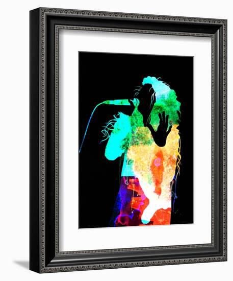 Lorde Watercolor II-Lana Feldman-Framed Premium Giclee Print