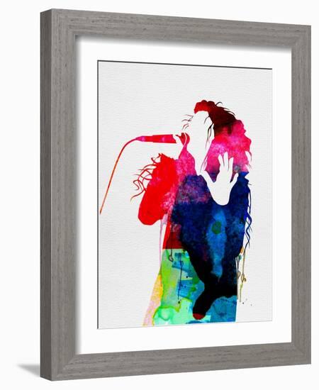 Lorde Watercolor-Lora Feldman-Framed Art Print