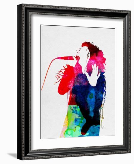 Lorde Watercolor-Lora Feldman-Framed Art Print