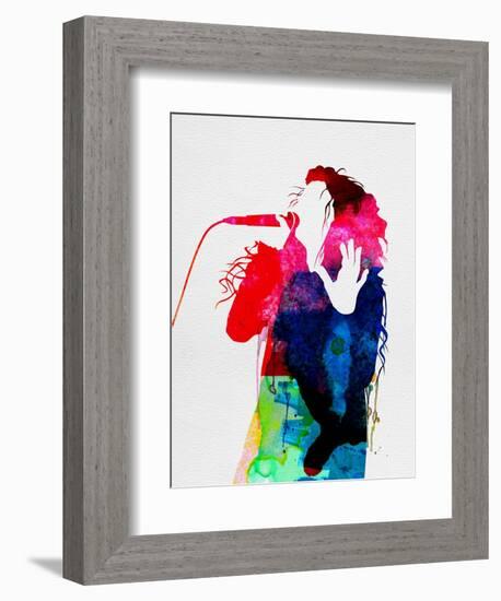 Lorde Watercolor-Lora Feldman-Framed Art Print