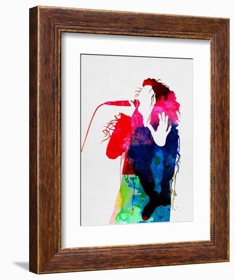 Lorde Watercolor-Lora Feldman-Framed Art Print