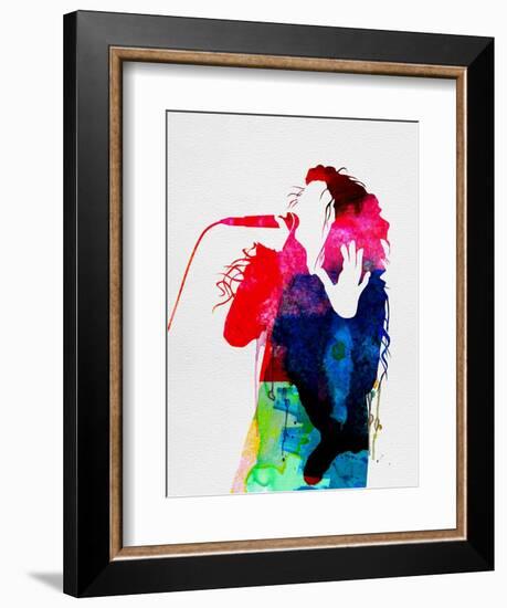 Lorde Watercolor-Lora Feldman-Framed Art Print