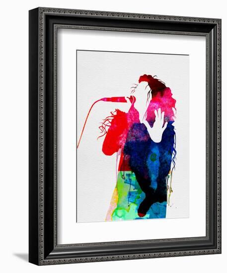 Lorde Watercolor-Lora Feldman-Framed Premium Giclee Print