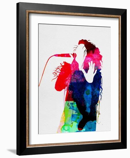 Lorde Watercolor-Lora Feldman-Framed Art Print