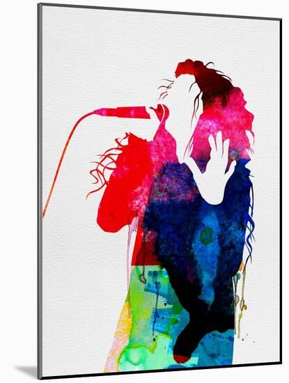 Lorde Watercolor-Lora Feldman-Mounted Art Print