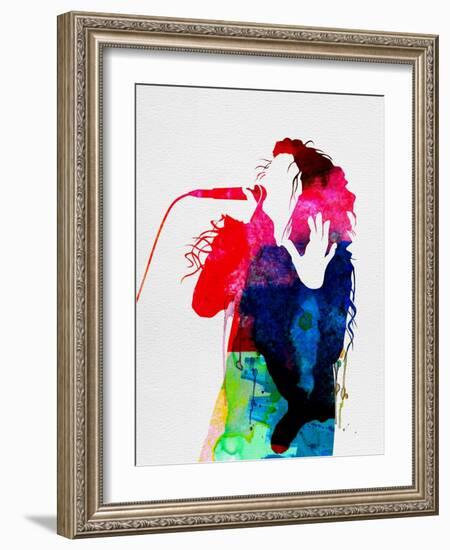 Lorde Watercolor-Lora Feldman-Framed Art Print