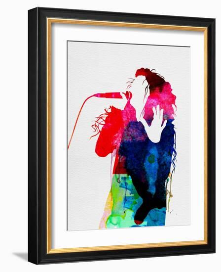 Lorde Watercolor-Lora Feldman-Framed Art Print