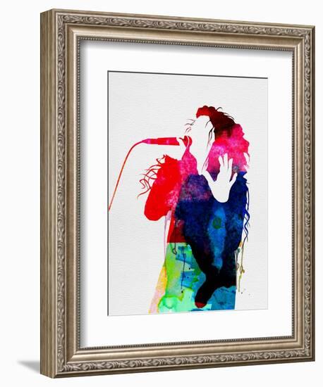 Lorde Watercolor-Lora Feldman-Framed Art Print