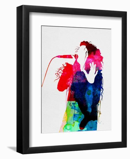 Lorde Watercolor-Lora Feldman-Framed Art Print