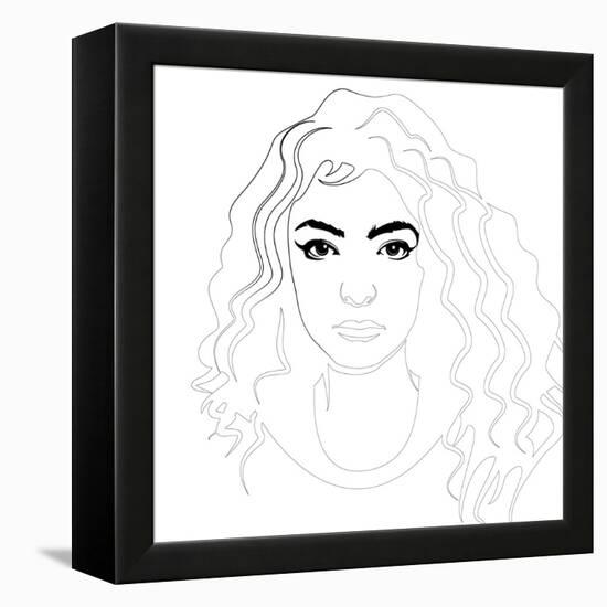 Lorde-Logan Huxley-Framed Stretched Canvas