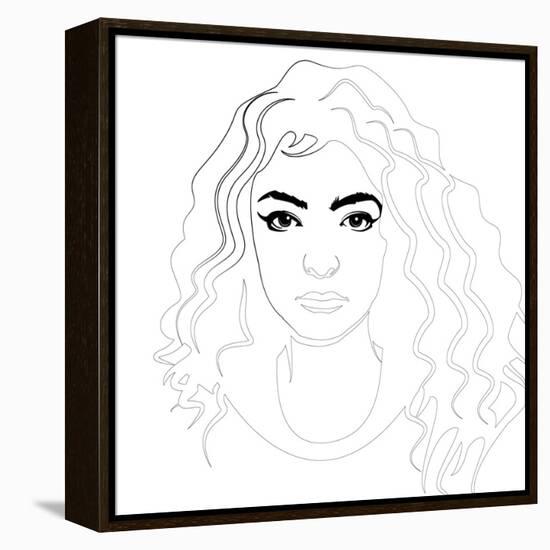 Lorde-Logan Huxley-Framed Stretched Canvas