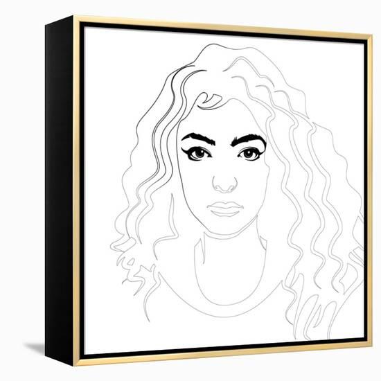 Lorde-Logan Huxley-Framed Stretched Canvas