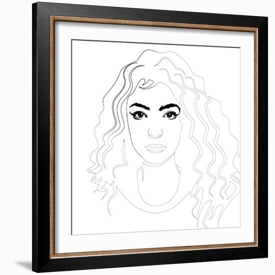 Lorde-Logan Huxley-Framed Art Print