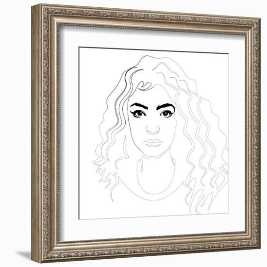 Lorde-Logan Huxley-Framed Art Print