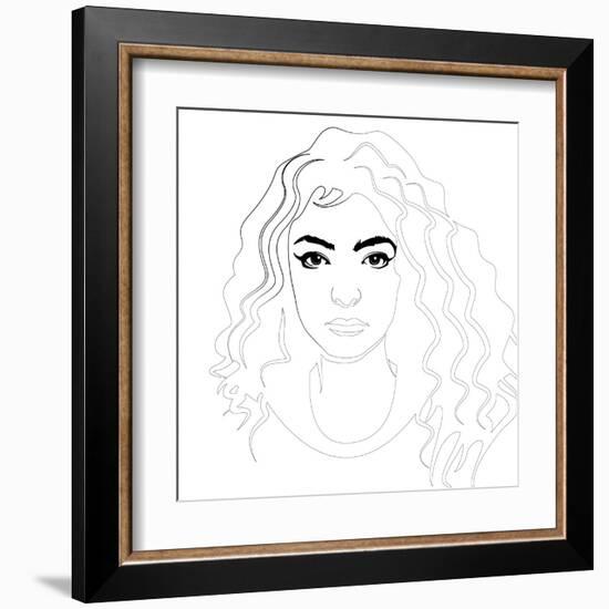 Lorde-Logan Huxley-Framed Art Print