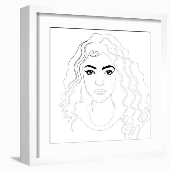 Lorde-Logan Huxley-Framed Art Print