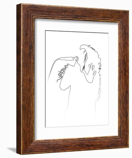 Lorde-Logan Huxley-Framed Art Print