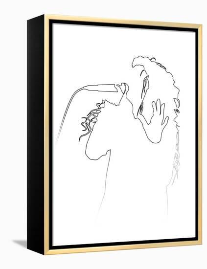 Lorde-Logan Huxley-Framed Stretched Canvas