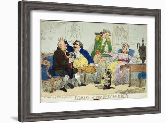 Lords of the Bedchamber, 1784-null-Framed Giclee Print