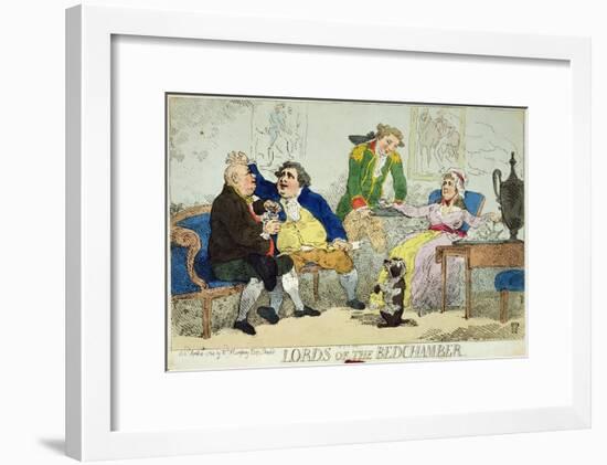 Lords of the Bedchamber, 1784-null-Framed Giclee Print