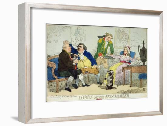 Lords of the Bedchamber, 1784-null-Framed Giclee Print