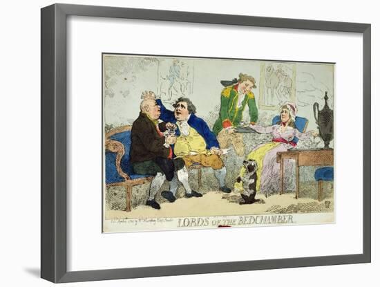 Lords of the Bedchamber, 1784-null-Framed Giclee Print