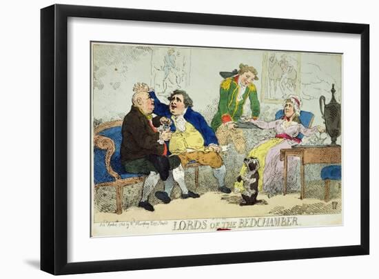 Lords of the Bedchamber, 1784-null-Framed Giclee Print