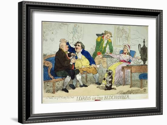 Lords of the Bedchamber, 1784-null-Framed Giclee Print