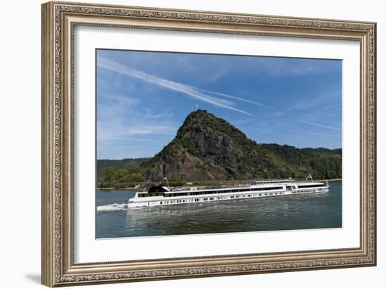 Lorelei River Rhine Germany-Charles Bowman-Framed Photographic Print