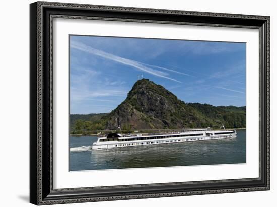 Lorelei River Rhine Germany-Charles Bowman-Framed Photographic Print