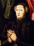 Portrait of Catherine of Habsburg-Lorenz Janscha-Framed Premier Image Canvas