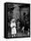 Lorenza Curiel in White First Communion Dress Waiting for Mother to Lock Door-W^ Eugene Smith-Framed Premier Image Canvas