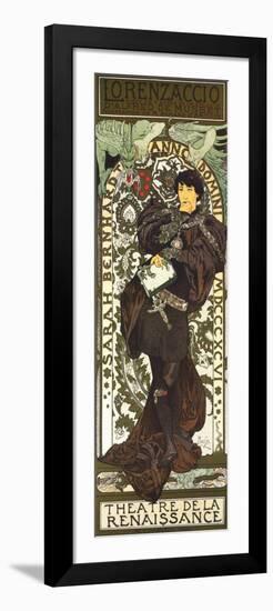 Lorenzaccio-Alphonse Mucha-Framed Art Print