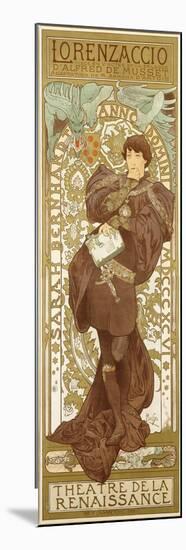 Lorenzaccio-Alphonse Mucha-Mounted Giclee Print