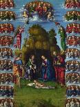 The Miracle of the Catafalque (Panel A), circa 1500-1506 (Tempera on Panel)-Lorenzo Costa-Giclee Print