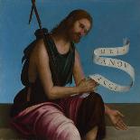 Saint John the Baptist (High Altarpiece, Oratory of S. Pietro in Vincol), 1505-Lorenzo Costa-Giclee Print