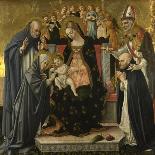 The Mystic Marriage of Saint Catherine of Siena, C.1490-1495-Lorenzo d'Alessandro-Giclee Print