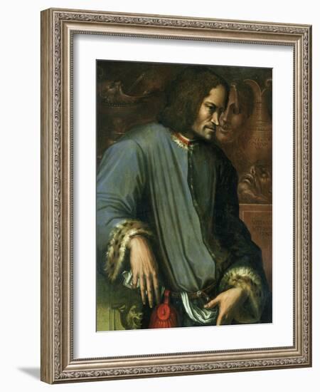 Lorenzo De Medici "The Magnificent"-Giorgio Vasari-Framed Giclee Print