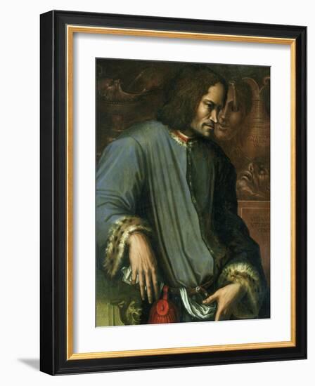 Lorenzo De Medici "The Magnificent"-Giorgio Vasari-Framed Giclee Print