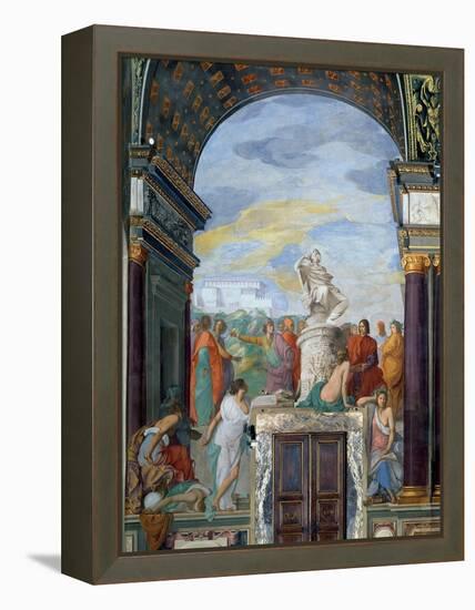Lorenzo De' Medici-Giovanni Mannozzi-Framed Premier Image Canvas