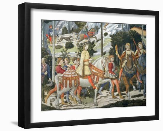 Lorenzo De' Medici-Benozzo di Lese di Sandro Gozzoli-Framed Giclee Print