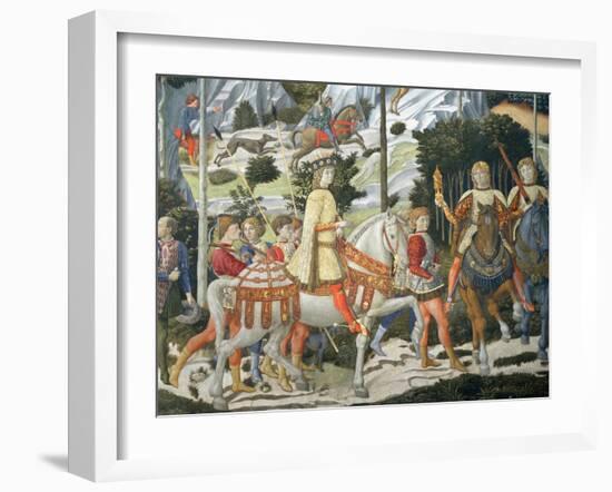 Lorenzo De' Medici-Benozzo di Lese di Sandro Gozzoli-Framed Giclee Print