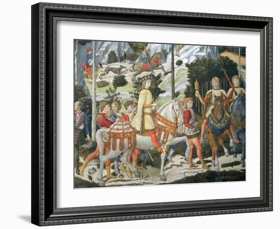 Lorenzo De' Medici-Benozzo di Lese di Sandro Gozzoli-Framed Giclee Print