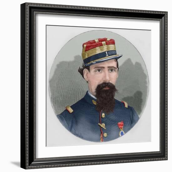 Lorenzo Latorre (1844-1916). Portrait. Coloured. Uruguay-null-Framed Giclee Print