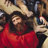 Christ and the Adulteress by Lotto-Lorenzo Lotto-Art Print