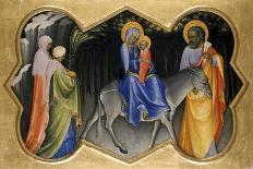 Nativity, Scene from Predella of Coronation of Virgin-Lorenzo Monaco-Framed Giclee Print