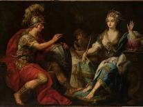 Aeneas and Dido (Oil on Canvas)-Lorenzo Pasinelli-Giclee Print