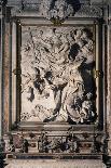 Virgin Mary Handing Out Keys to City of Naples to Saint Januarius-Lorenzo Vaccaro-Framed Premier Image Canvas