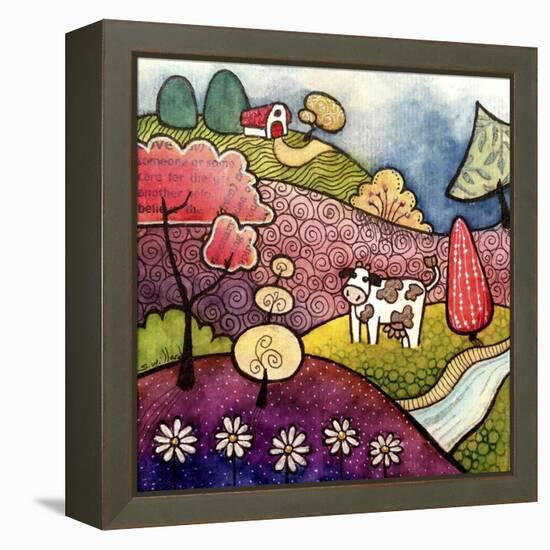 Loretta's Farm-Sandra Willard-Framed Premier Image Canvas