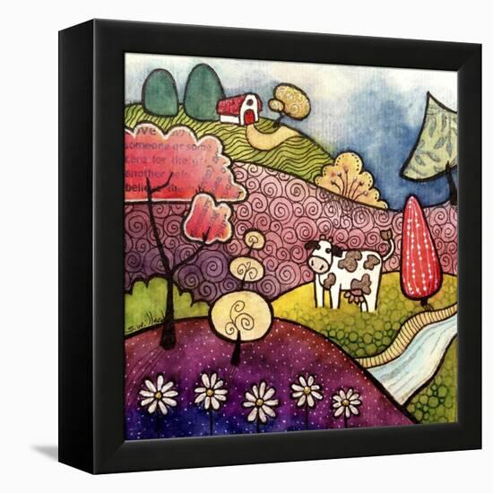 Loretta's Farm-Sandra Willard-Framed Premier Image Canvas